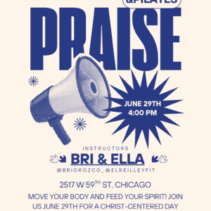 Praise & Pilates & The Kingdom Mixer III One-Time Vendor Combo